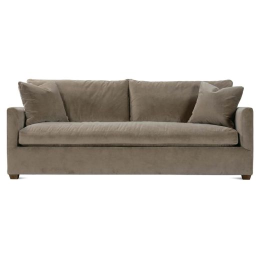 Picture of 89” Quick Ship Lilah Sofa - Fawn Brushed Velvet